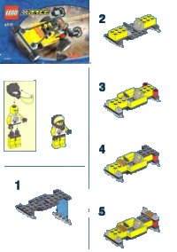 LEGO part Turbo Tiger 6519-1