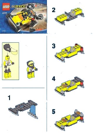 LEGO onderdeel Turbo Tiger (6519-1)