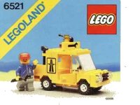 LEGO part Emergency Repair Truck 6521-1