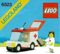 LEGO part Red Cross 6523-1