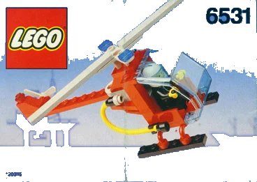LEGO onderdeel Flame Chaser (6531-1)