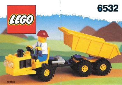 LEGO onderdeel Diesel Dumper (6532-1)
