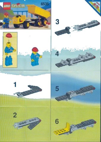 LEGO onderdeel Dumper (6535-1)