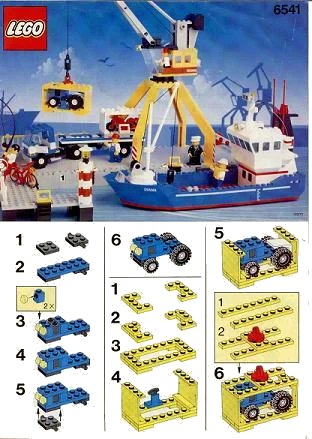LEGO onderdeel Intercoastal Seaport (6541-1)