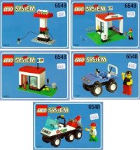 LEGO part Octan Gas Station 6548-1
