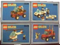 LEGO onderdeel Roadblock Runners 6549-1