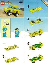 LEGO onderdeel Outback Racer (6550-1)