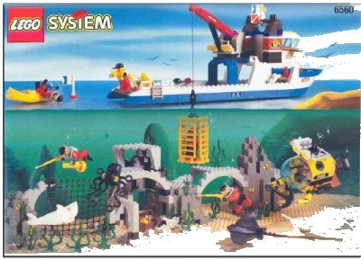 LEGO onderdeel Diving Expedition Explorer (6560-1)