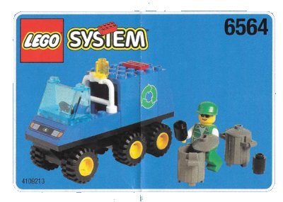 LEGO onderdeel Recycle Truck (6564-1)