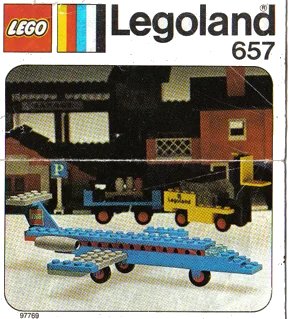 LEGO onderdeel Executive Jet (657-1)