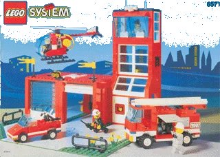 LEGO onderdeel Flame Fighters (6571-1)