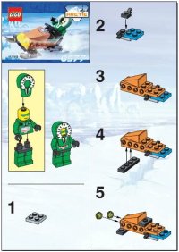LEGO onderdeel Snow Scooter 6577-1