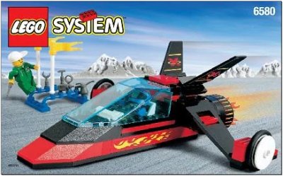 LEGO onderdeel Land Jet 7 (6580-1)
