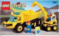 LEGO onderdeel Dig N' Dump 6581-1