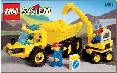 LEGO onderdeel Dig N' Dump (6581-1)