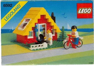 LEGO onderdeel Vacation Hideaway (Weekend Cottage) (6592-1)