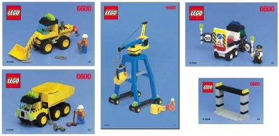 LEGO onderdeel Highway Construction (6600-2)