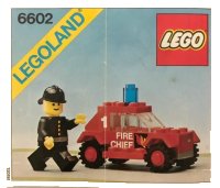 LEGO onderdeel Fire Unit 1 6602-1