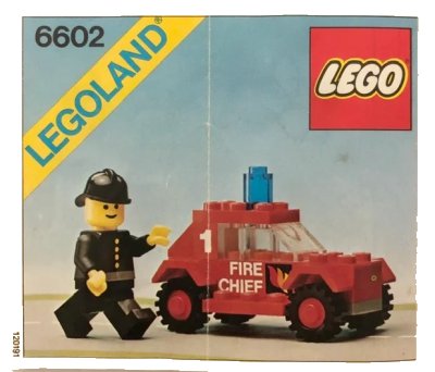 LEGO onderdeel Fire Unit 1 (6602-1)
