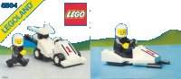 LEGO onderdeel Formula-I Racer 6604-1