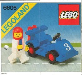 LEGO onderdeel Road Racer (6605-1)