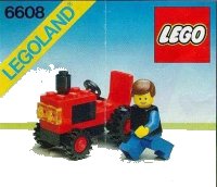 LEGO onderdeel Tractor 6608-1