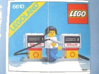 LEGO part Gas Pumps 6610-1