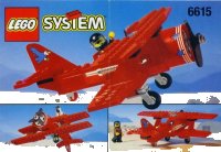 LEGO part Eagle Stunt Flyer 6615-1