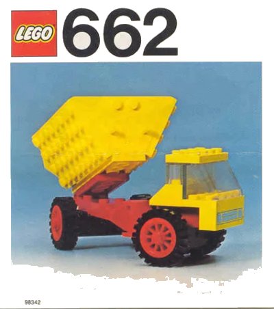 LEGO onderdeel Dumper Lorry (662-1)