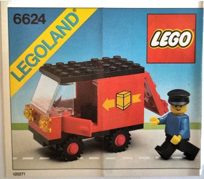 LEGO onderdeel Delivery Van (6624-1)