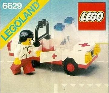 LEGO onderdeel Ambulance (6629-1)