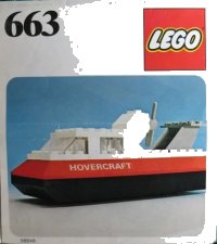 LEGO onderdeel Hovercraft 663-1