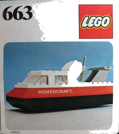 LEGO onderdeel Hovercraft (663-1)
