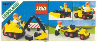 LEGO onderdeel Steam Shovel (6631-1)