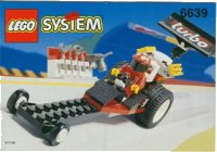 LEGO part Raven Racer 6639-1