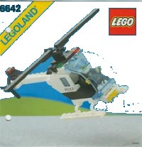 LEGO part Police Helicopter 6642-1