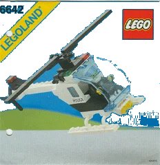 LEGO onderdeel Police Helicopter (6642-1)