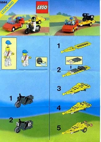 LEGO onderdeel Road Rebel (6644-1)