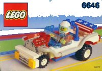 LEGO part Screaming Patriot 6646-1