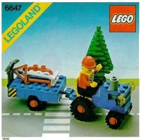 LEGO part Highway Repair 6647-1