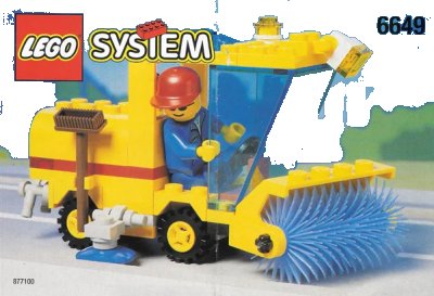 LEGO onderdeel Street Sweeper (6649-1)