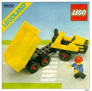 LEGO onderdeel Construction Truck (6652-1)