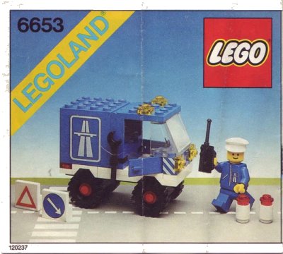 LEGO onderdeel Highway Emergency Van (6653-1)