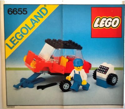 LEGO onderdeel Auto & Tire Repair (6655-1)