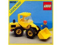 LEGO part Bulldozer 6658-1