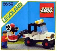 LEGO part T.V. Camera Crew 6659-1