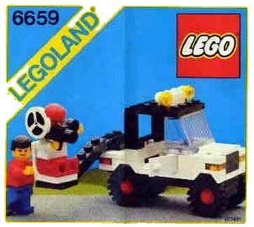 LEGO onderdeel T.V. Camera Crew (6659-1)