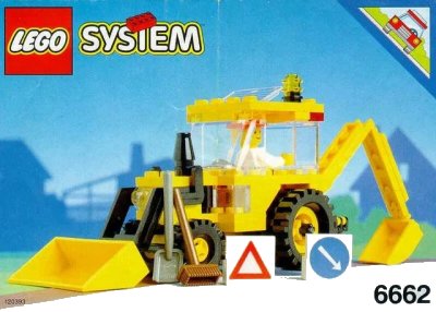 LEGO onderdeel Backhoe (6662-1)