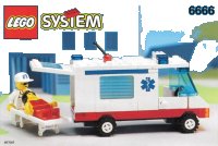 LEGO part Ambulance 6666-1