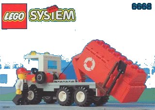 LEGO onderdeel Recycle Truck (6668-1)